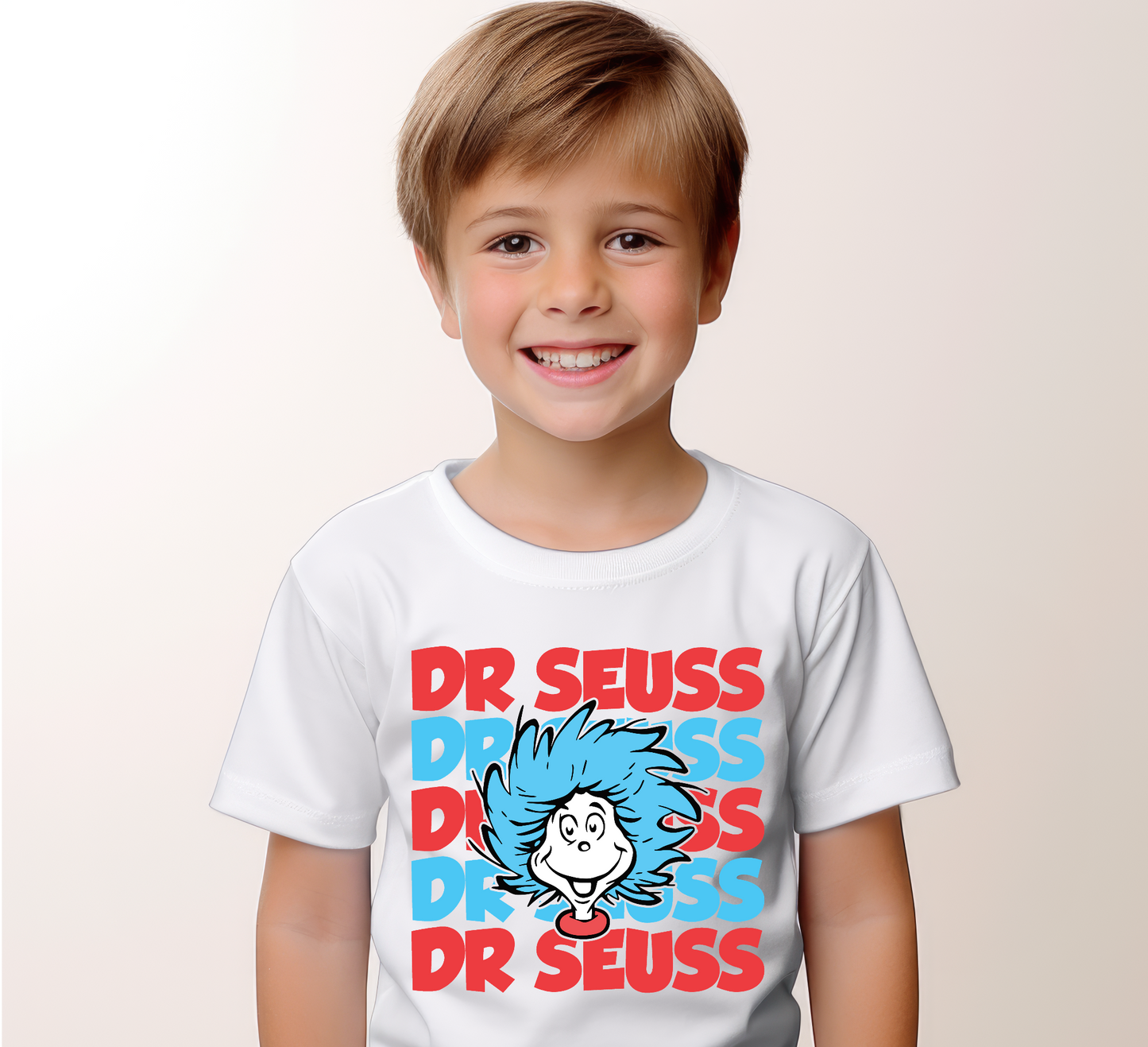 #1092 Blue hair Dr. Seuss