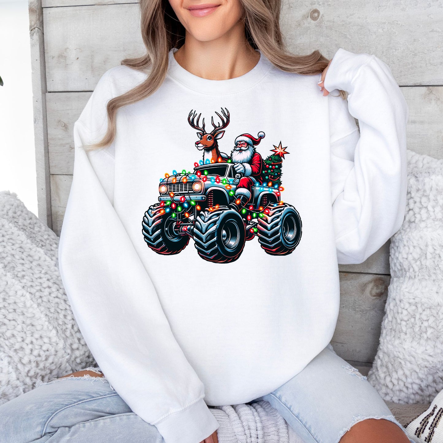 #0681 Santa Monster Truck