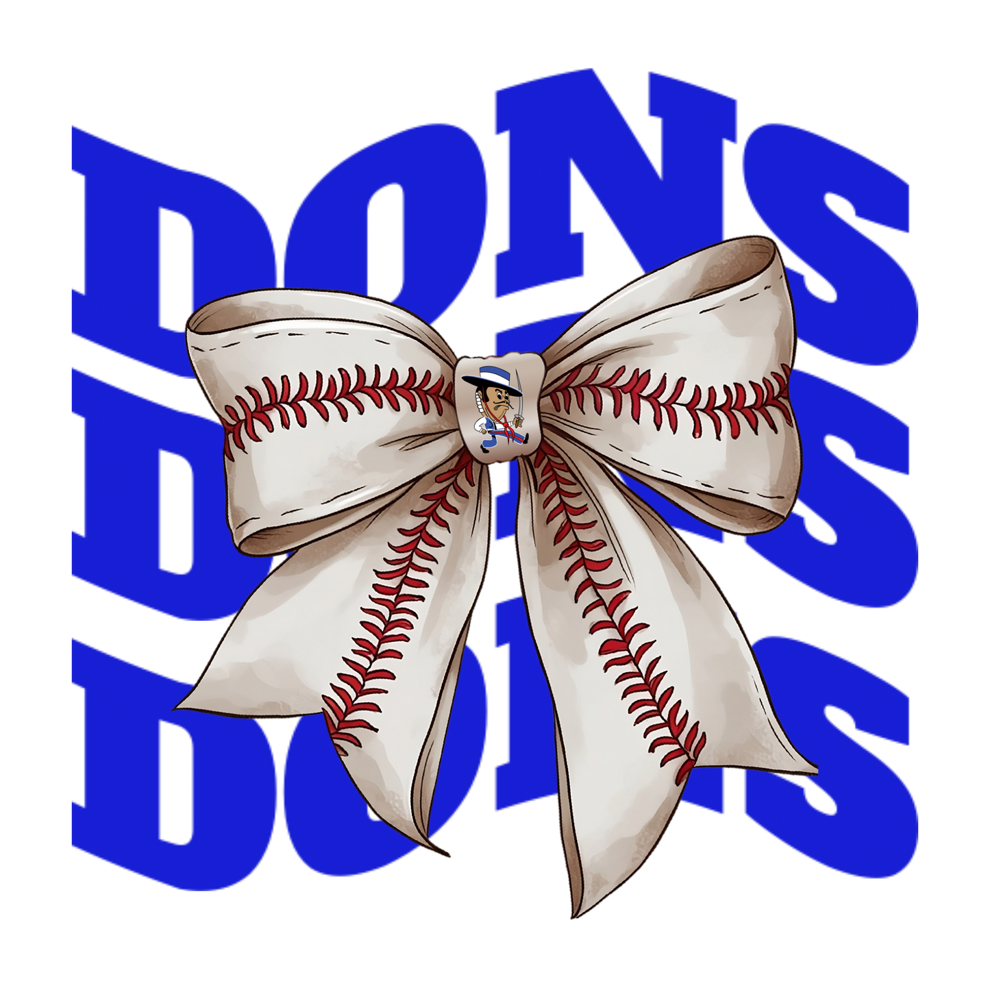 #0831 DONS BASEBALL BOW