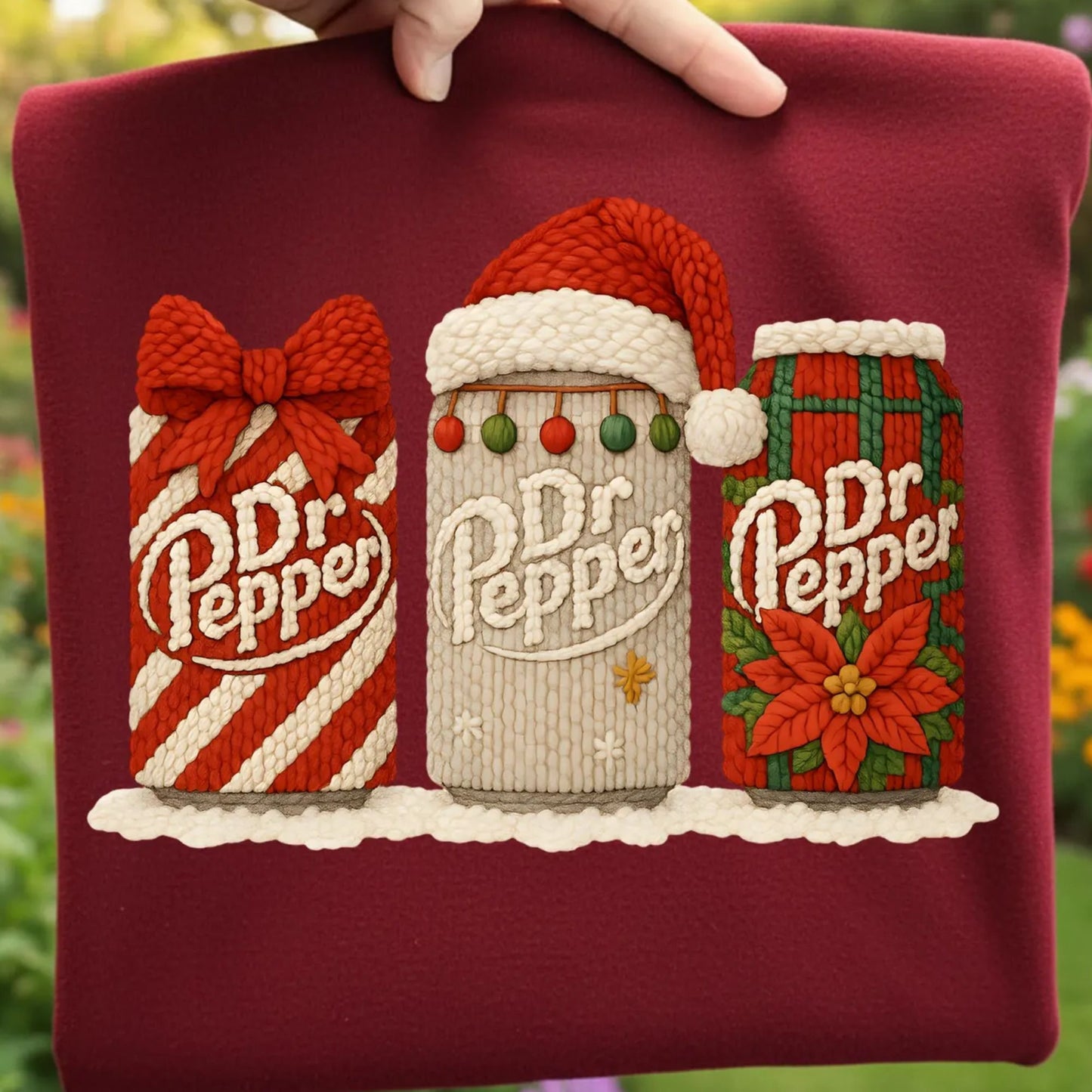 #4090 Christmas Dr Pepper Yarn