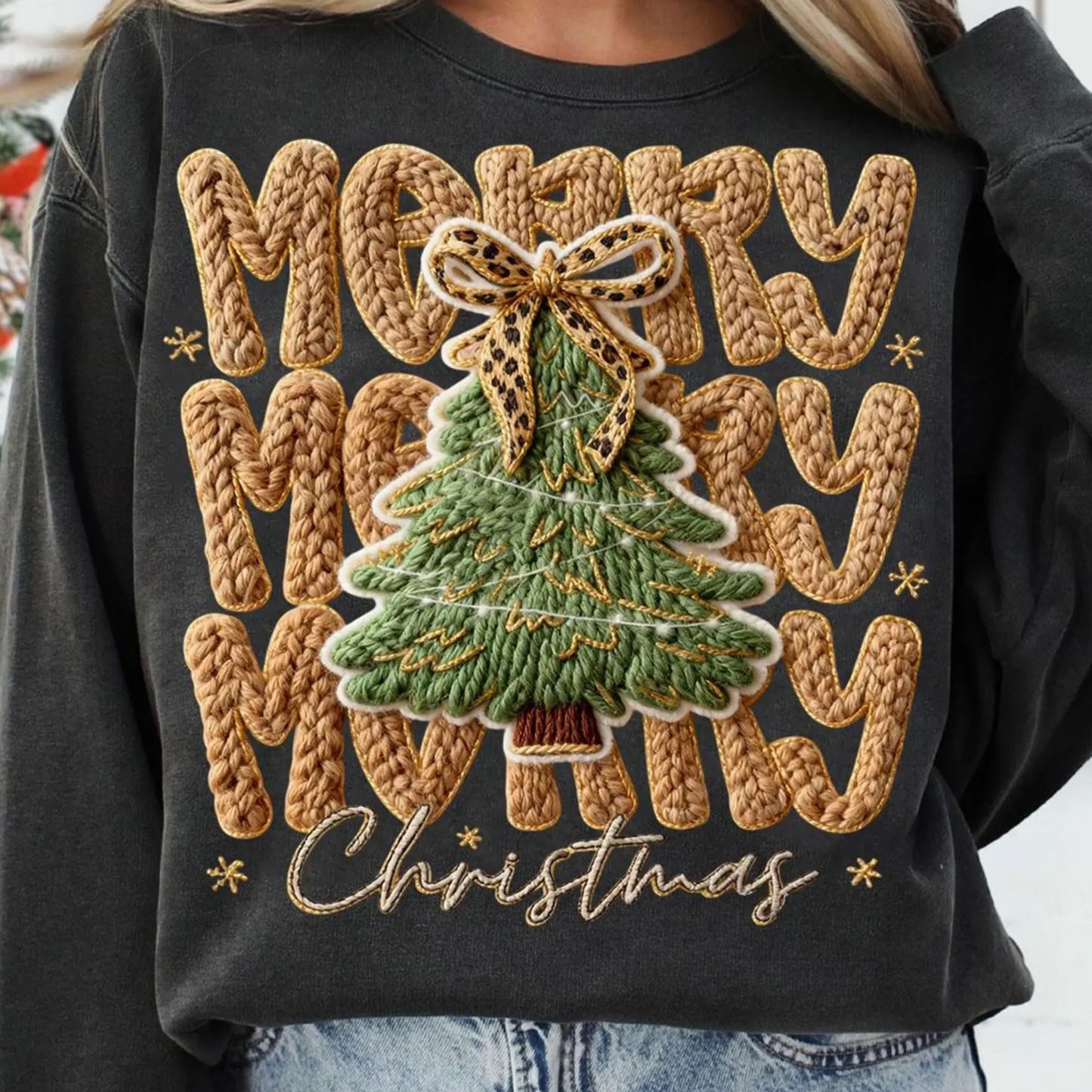 #4107 Yarn Marry Christmas