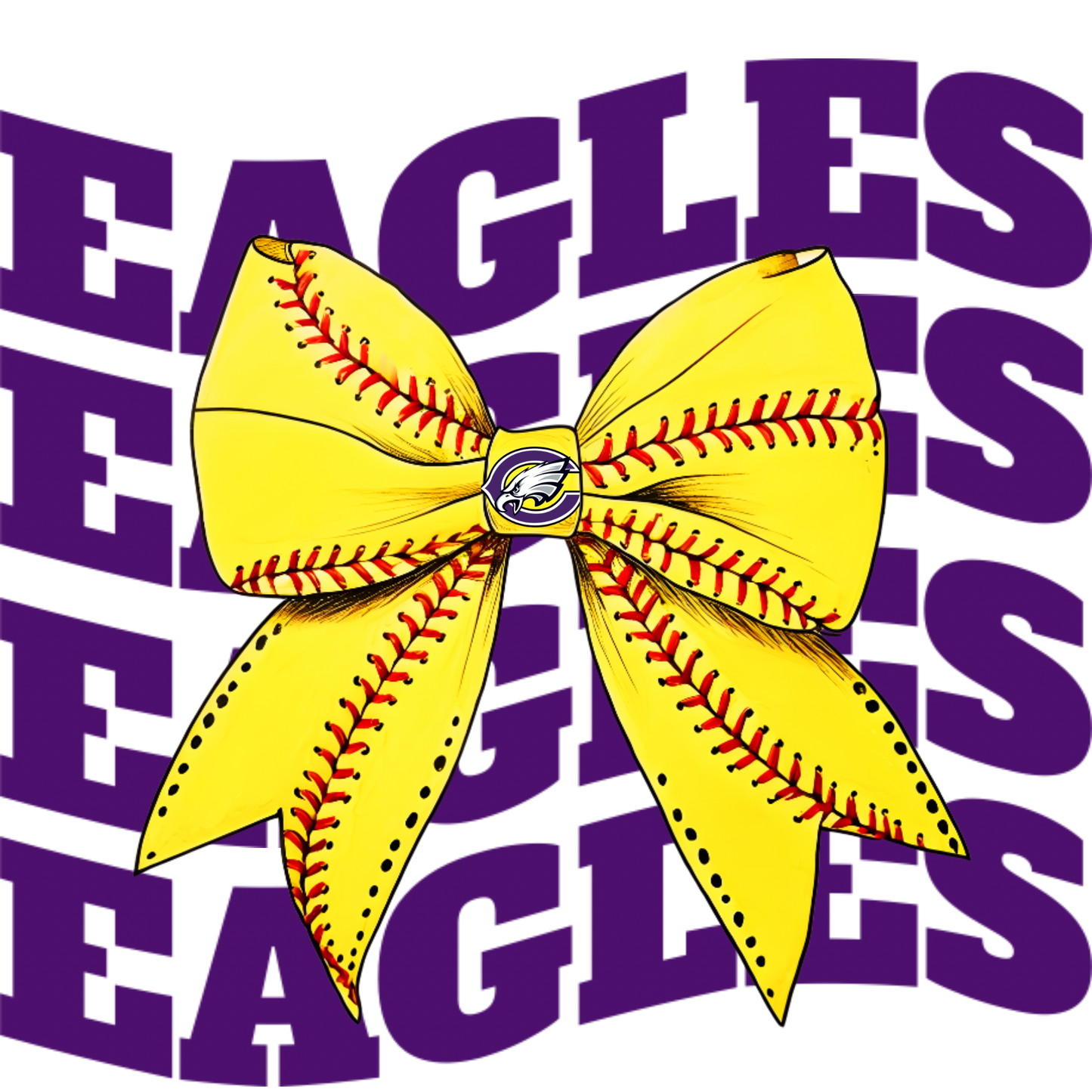 #0830 EAGLES SOFTBALL Bow