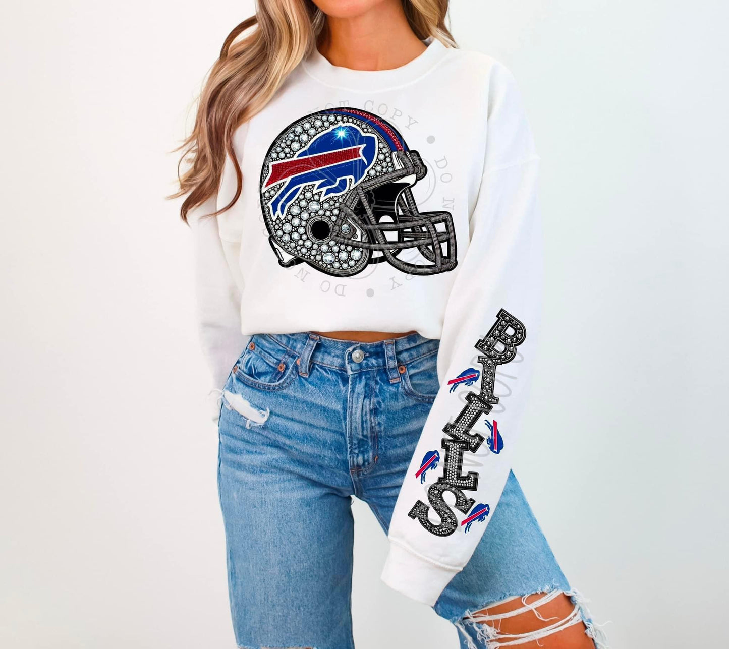 #0266 Bills Helmet (Sleeve included)