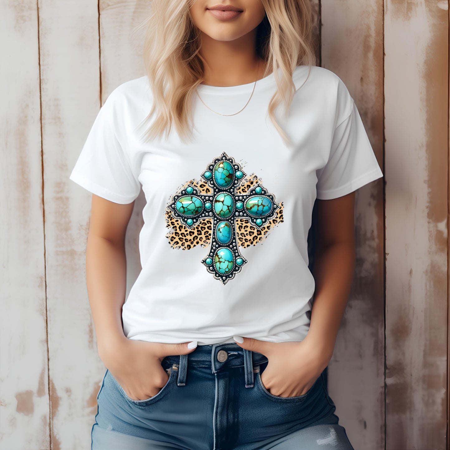 #0009 Leopard Cross