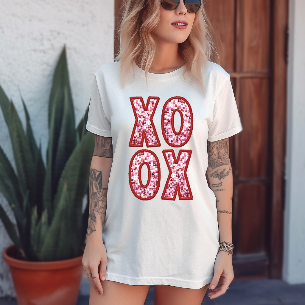 #3055 Glitter XOXO