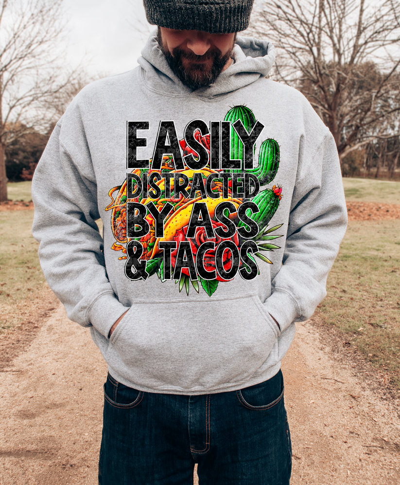 #3096 Easily Distracted By Ass & Tacos
