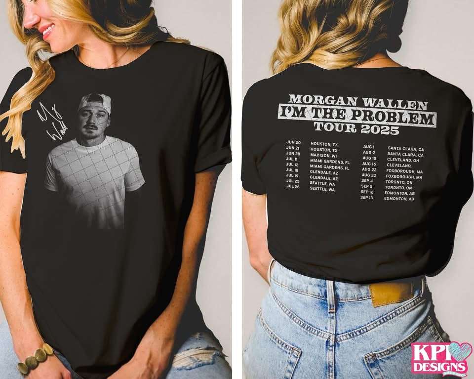 #0802 Morgan Wallen Signature (Front and Back Included)