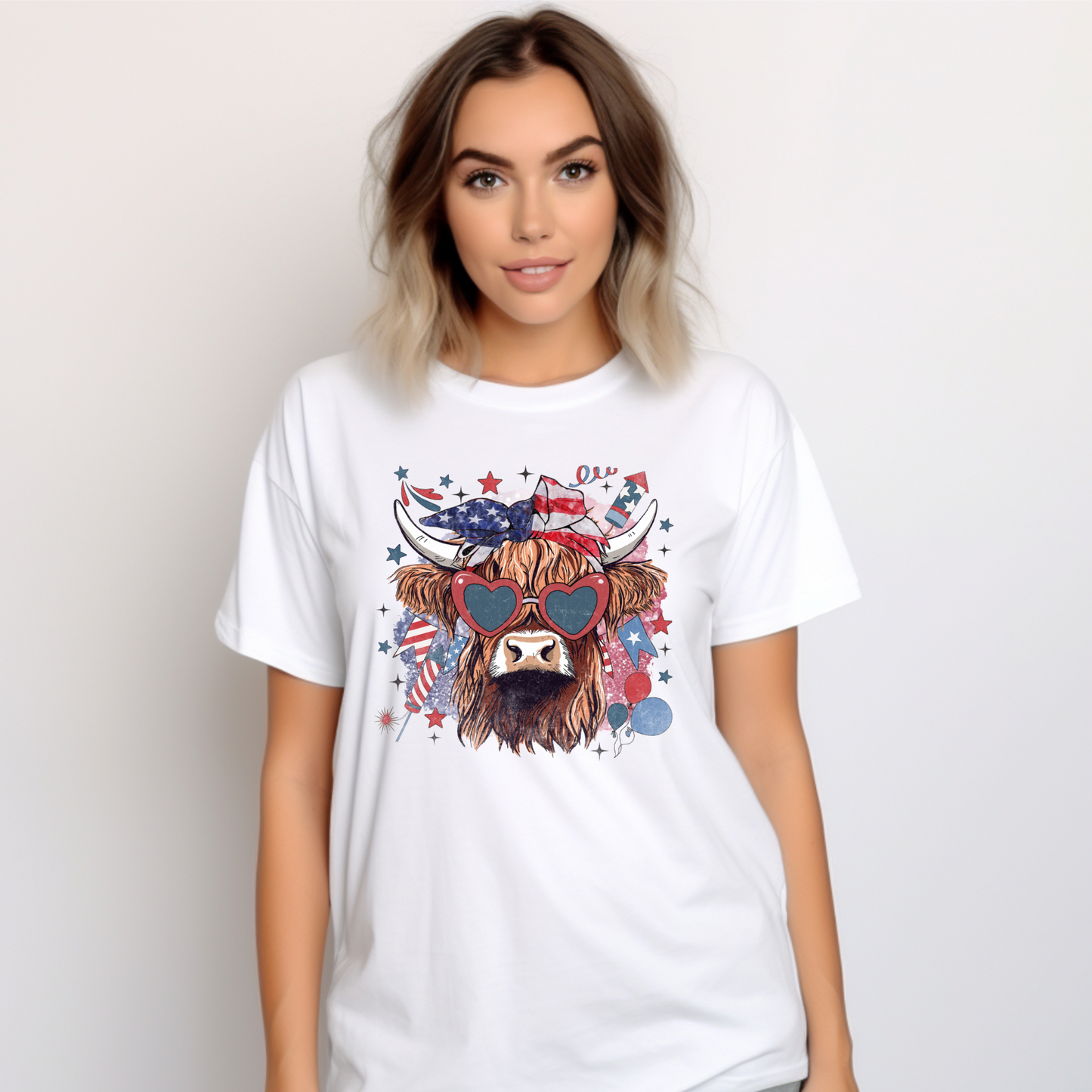 #0103 Party Highland Cow