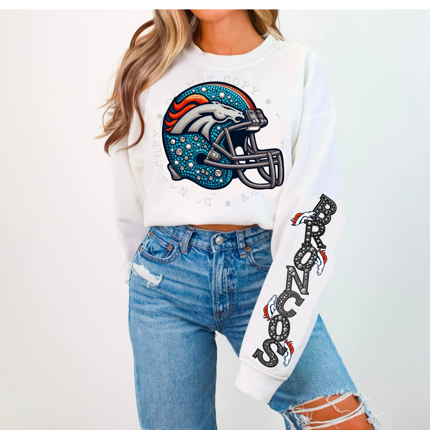 #0292 Broncos Helmets (Sleeves Included)