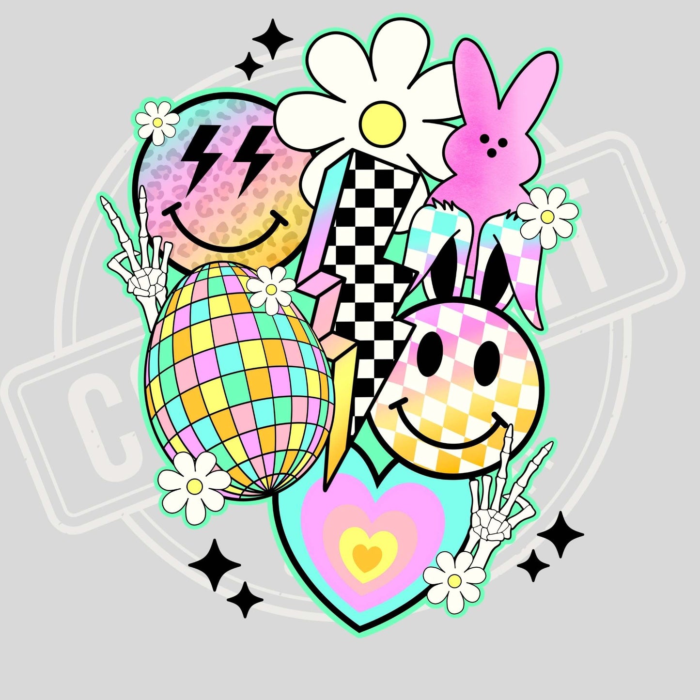 #0856 Retro Easter