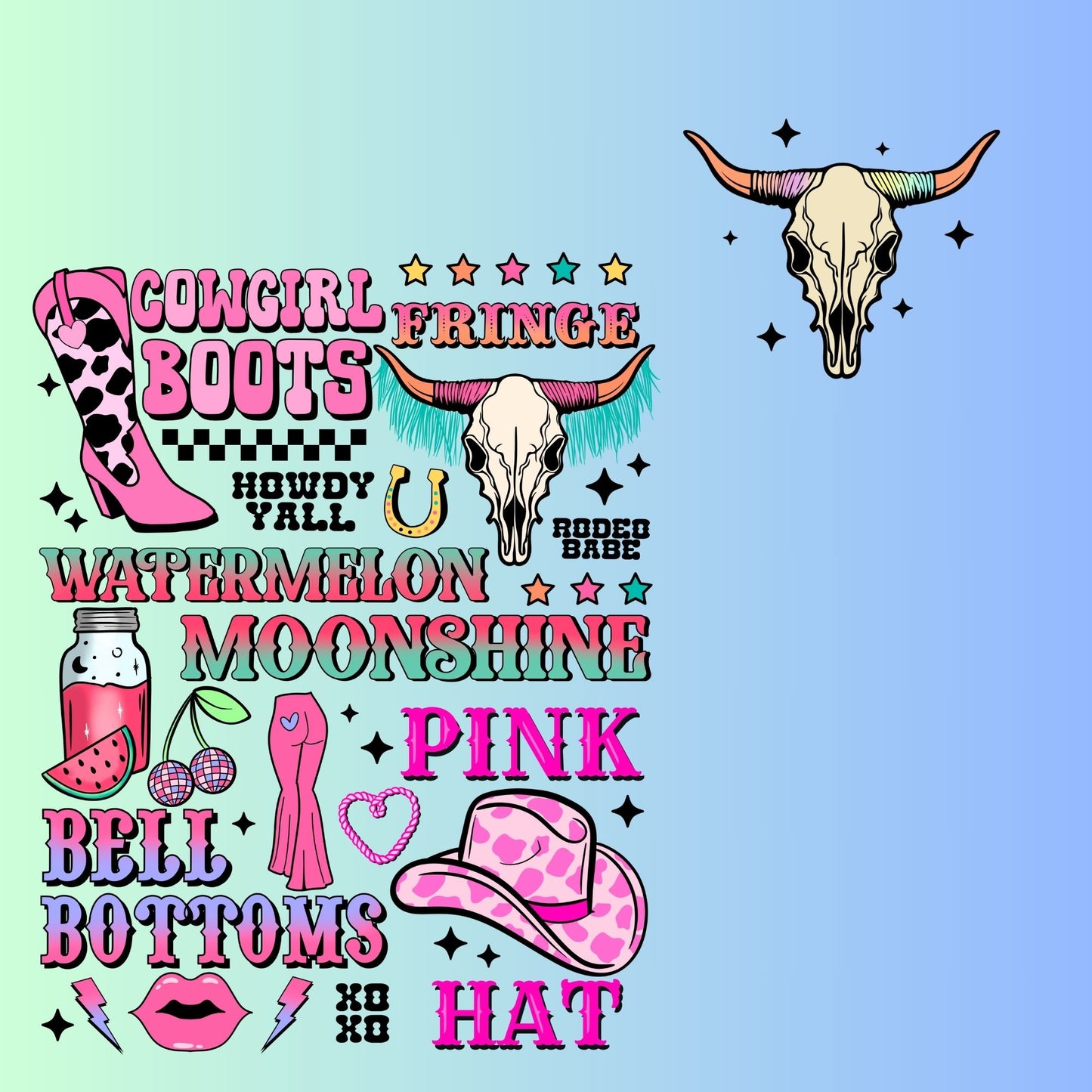 #0857 Long Live Cowgirls (with pocket)