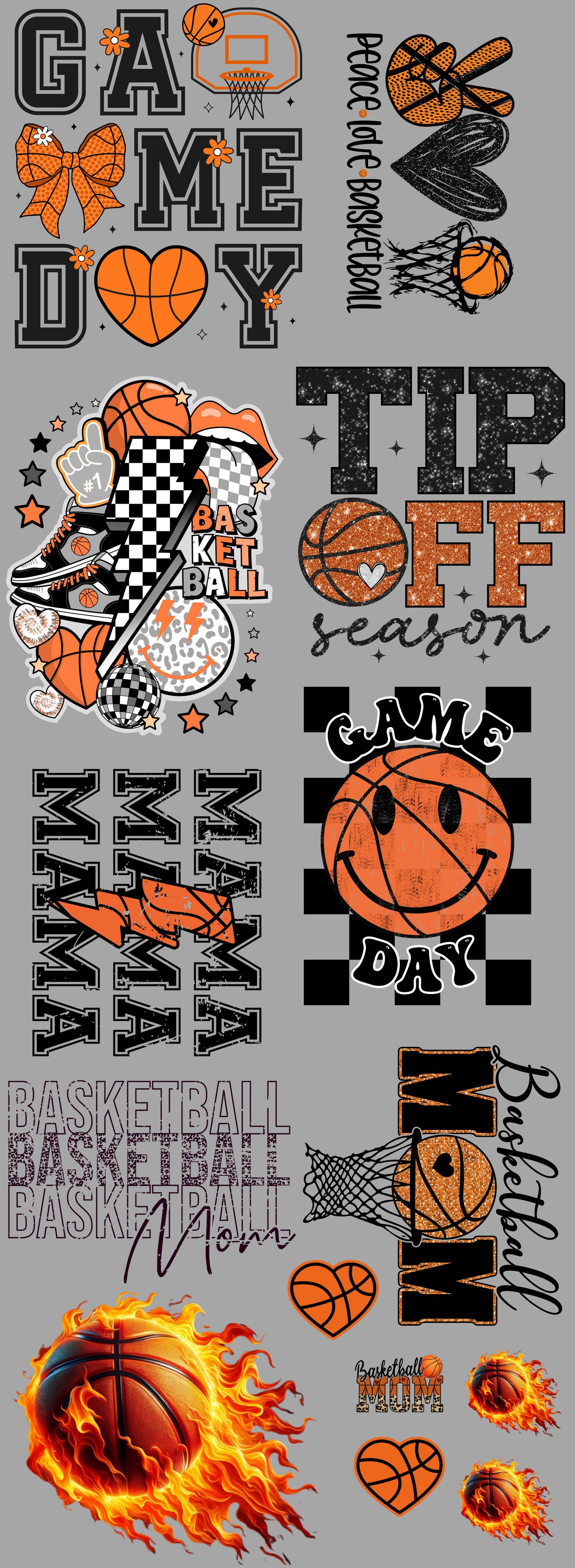 Basketball Gang Sheet