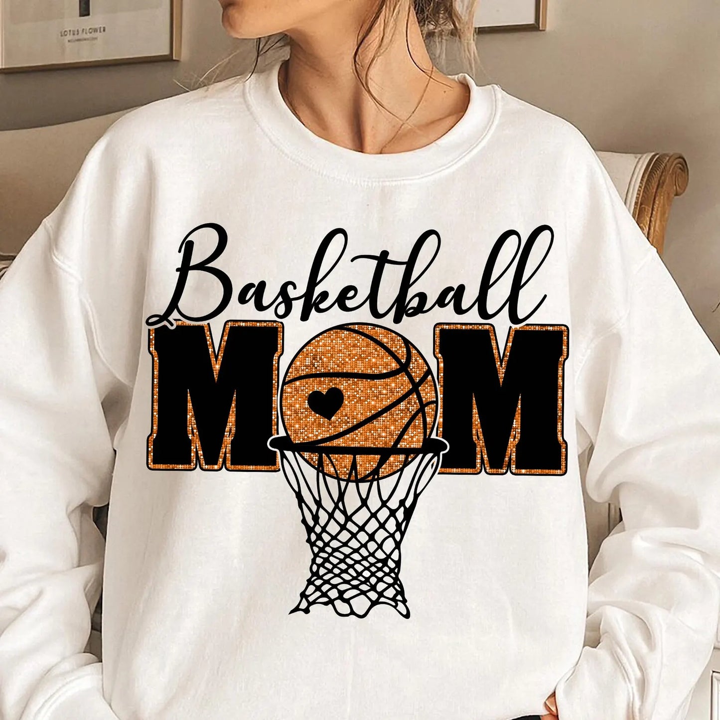#0678 Retro Basketball Mom