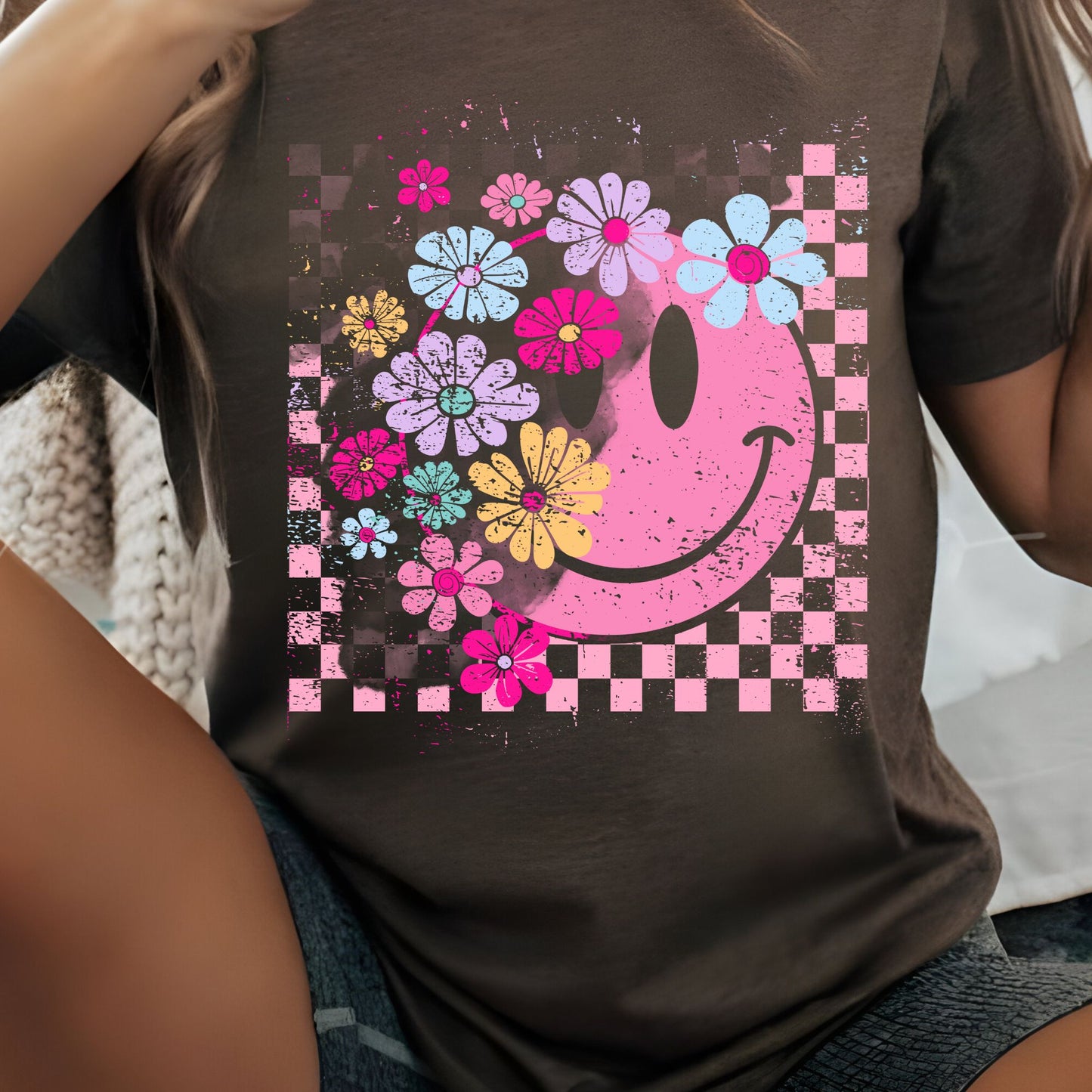 #0969 Smiley Face Floral