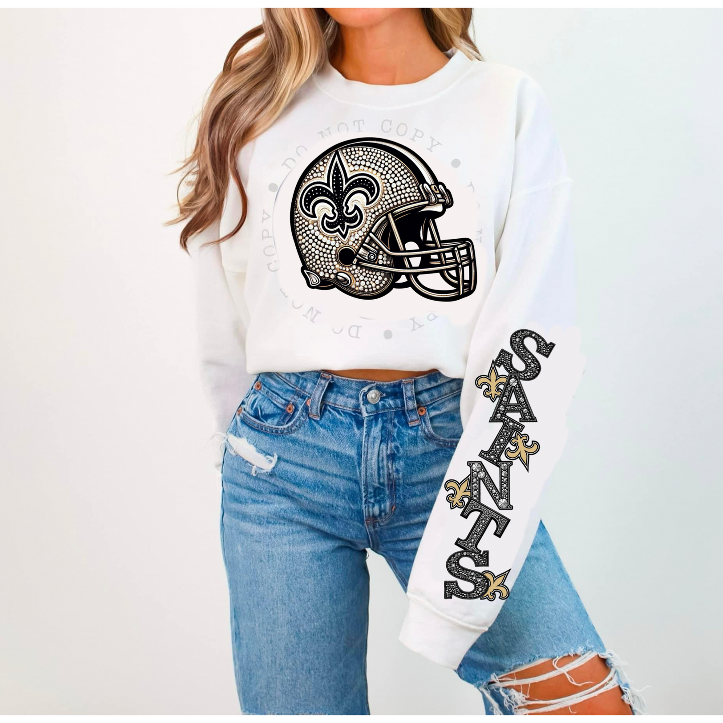#0280 Saints Helmet (Sleeve is additional)