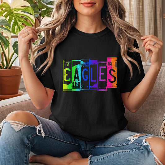 #4345 Colorful Eagle