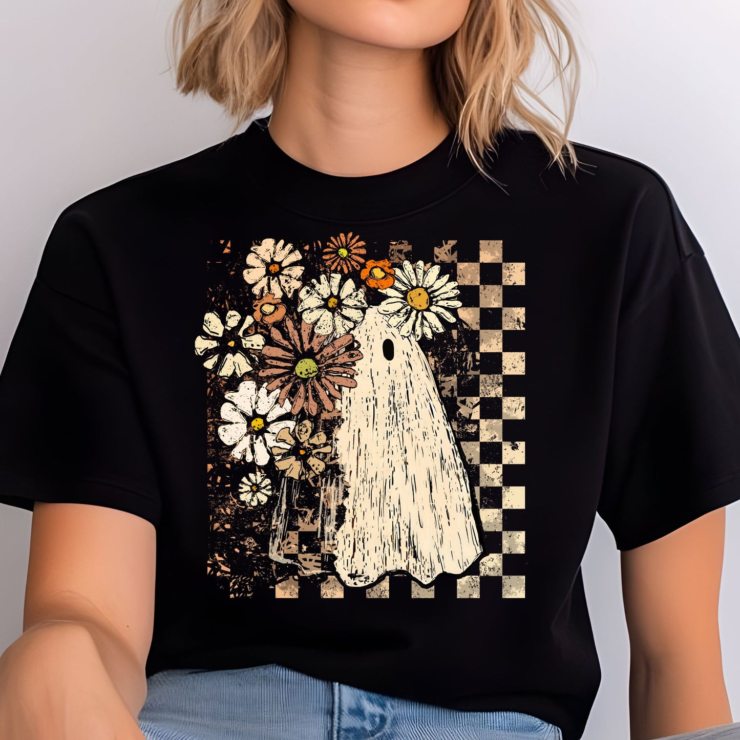 #4008 Floral Ghost
