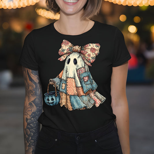 #4033 Retro Halloween Ghost