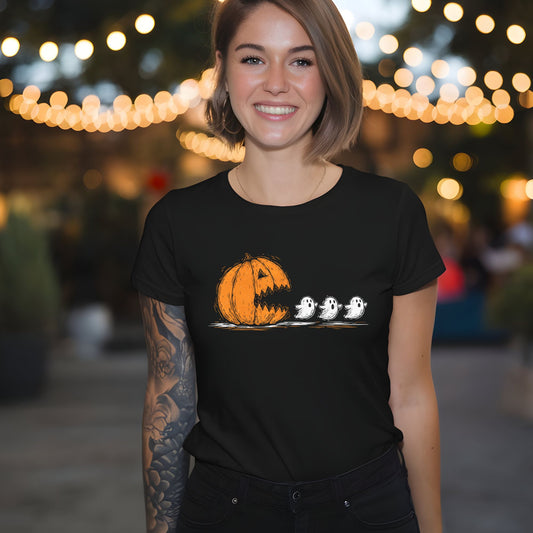 #4059 Pumpkin Chasing Ghost