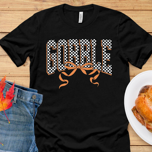 #4080 Checkered Thanksgiving Gobble