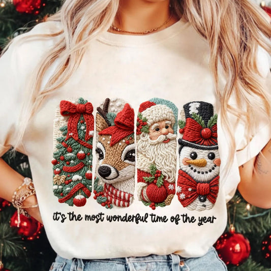 #4093  Yarn Merry Christmas