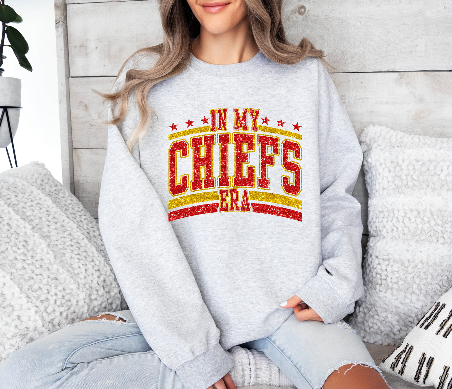 #1128 Glitter in my Chiefs era
