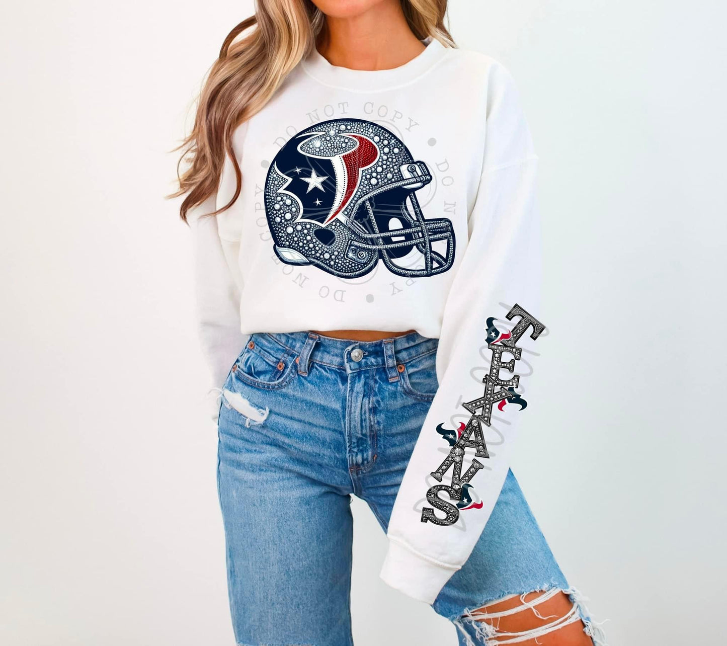 #0277 Texans Helmet Sleeve included