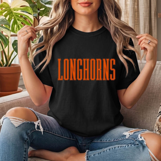 #4390 Tall Longhorns