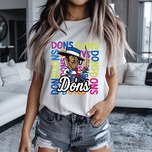 #0983 Scattered colorful Dons