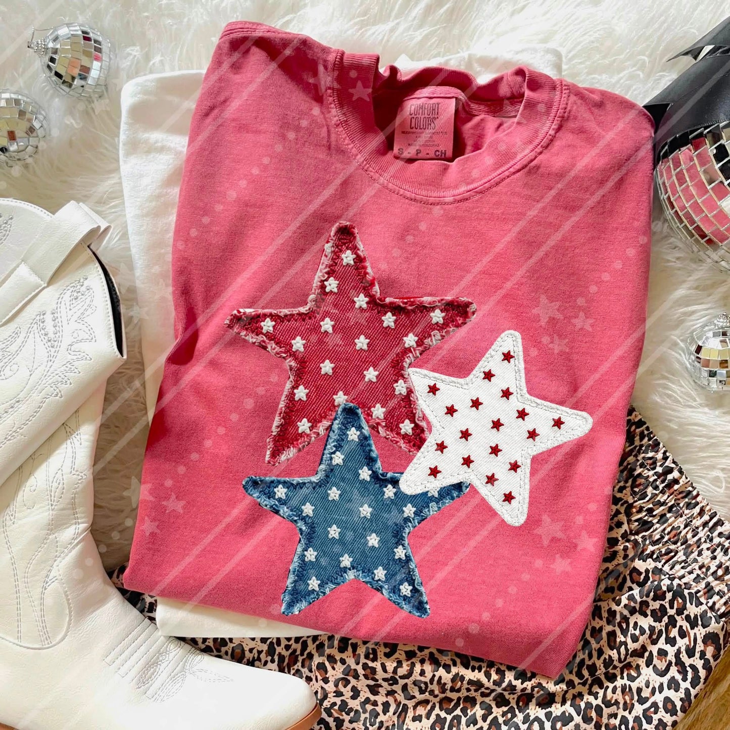 #4300 Ruffled Stars