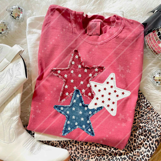 #4300 Ruffled Stars