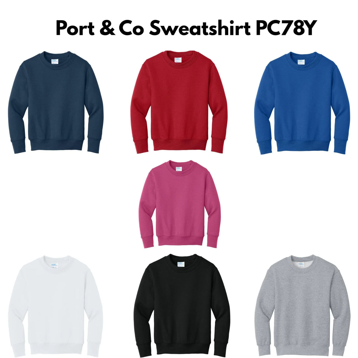Port & Co Youth Sweatshirt PC78Y