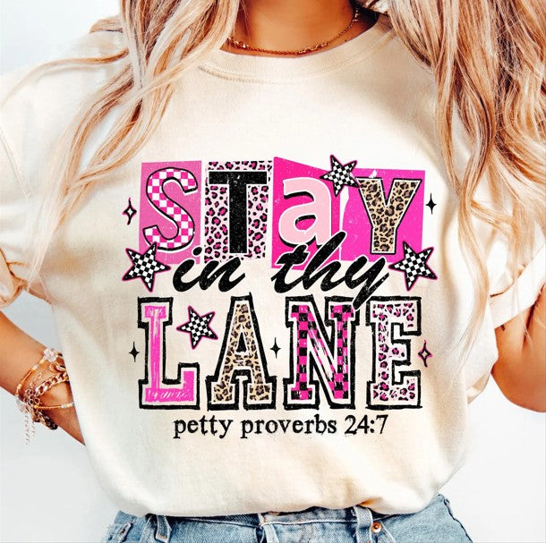 #4207 Stay In thy Lane