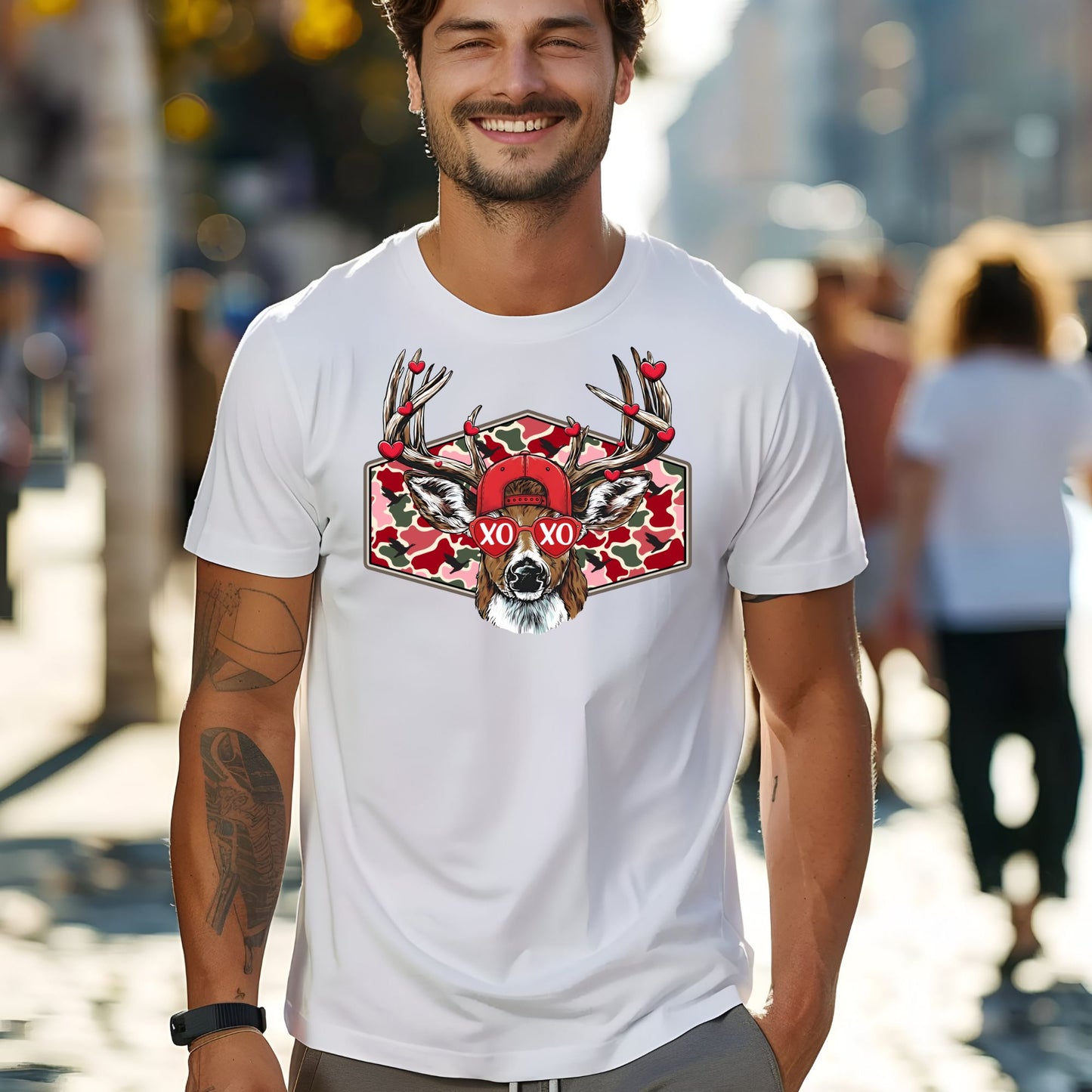 #4160 Valentines Deer