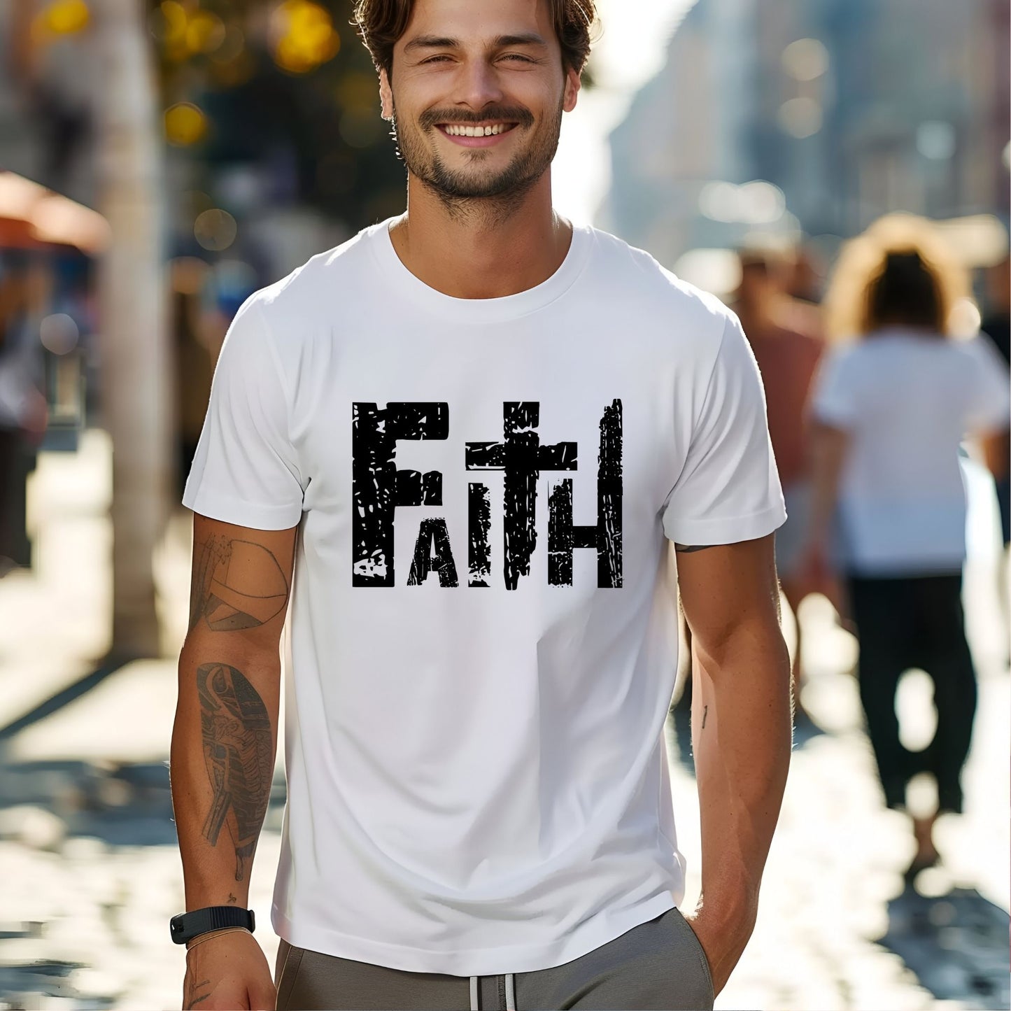 #4164 Faith-Black
