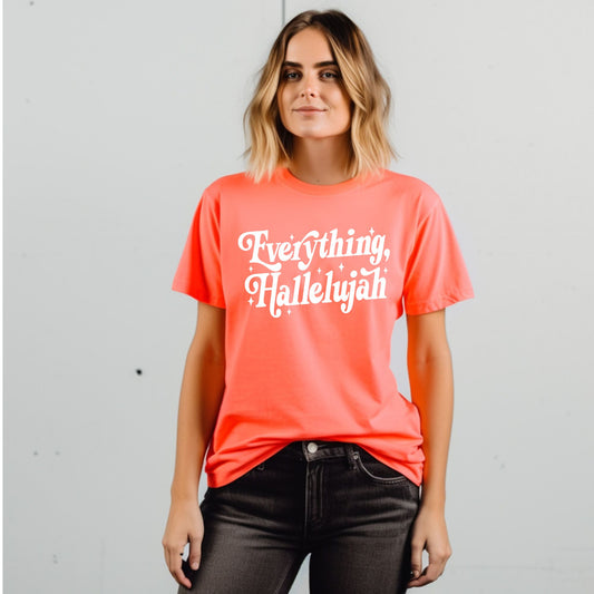 #4329 Everything Hallelujah-White