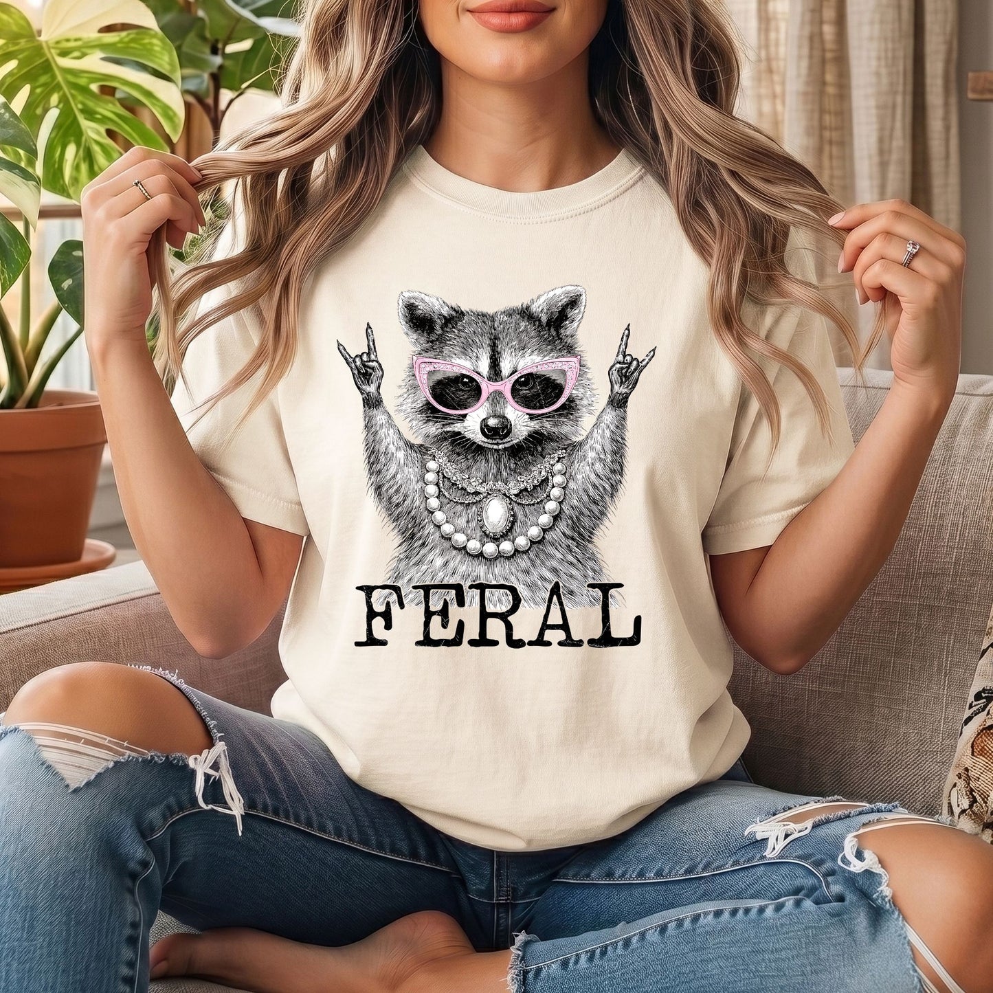 #4371 Raccoon Feral