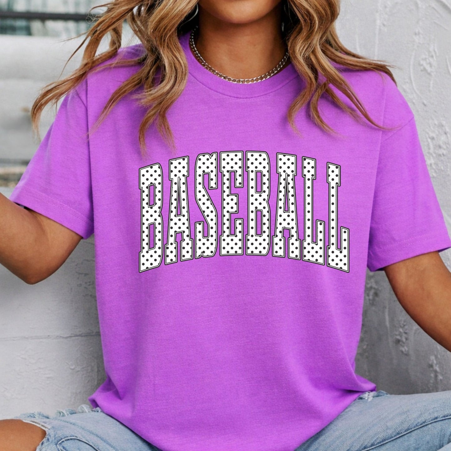 #4224 Poka Dot Baseball