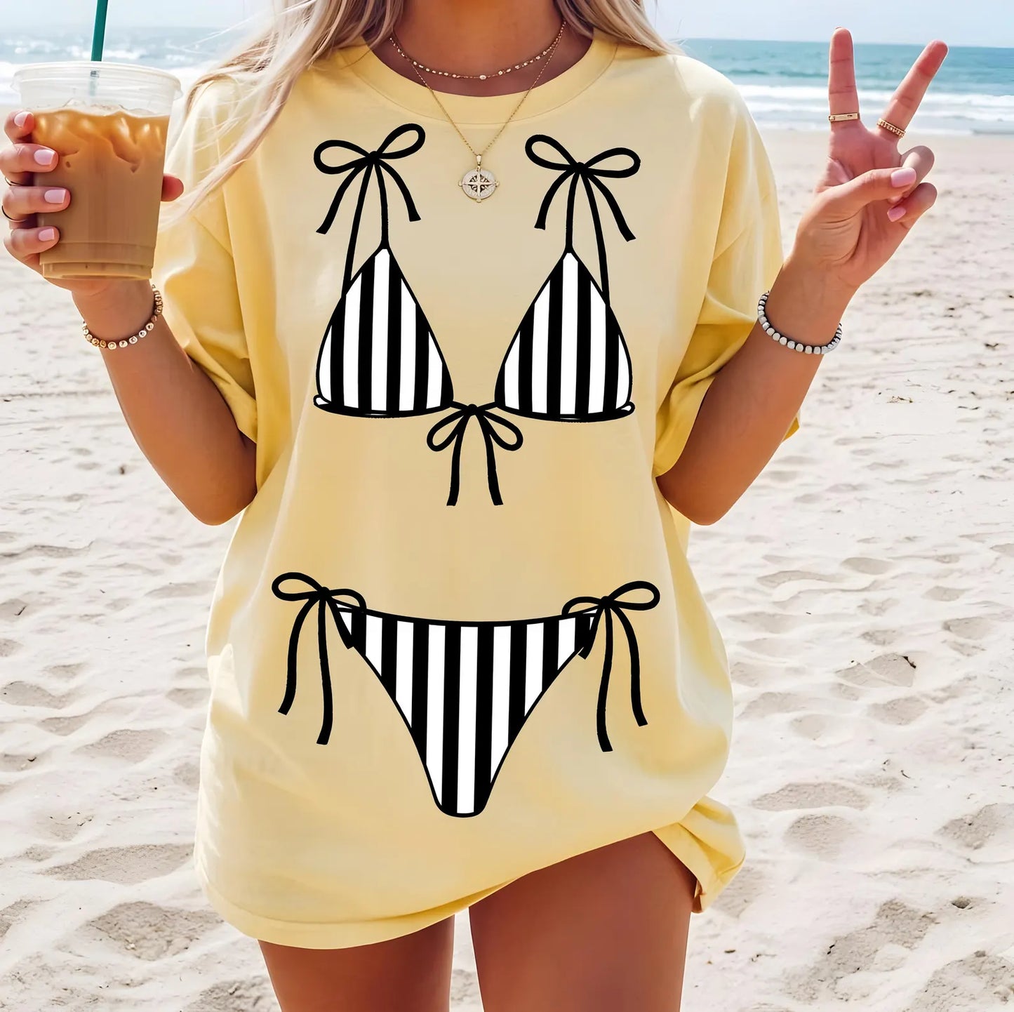 #4341 Checkered Swim Wear