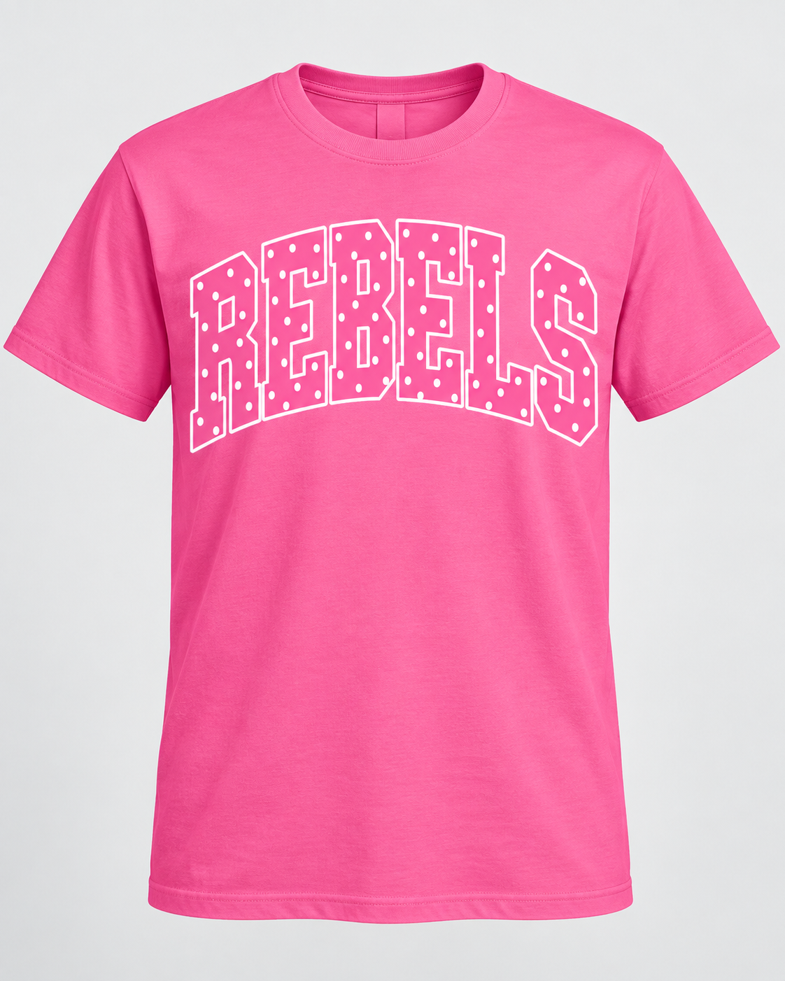 # 4448 Polka Dot Ligh Pink Schools