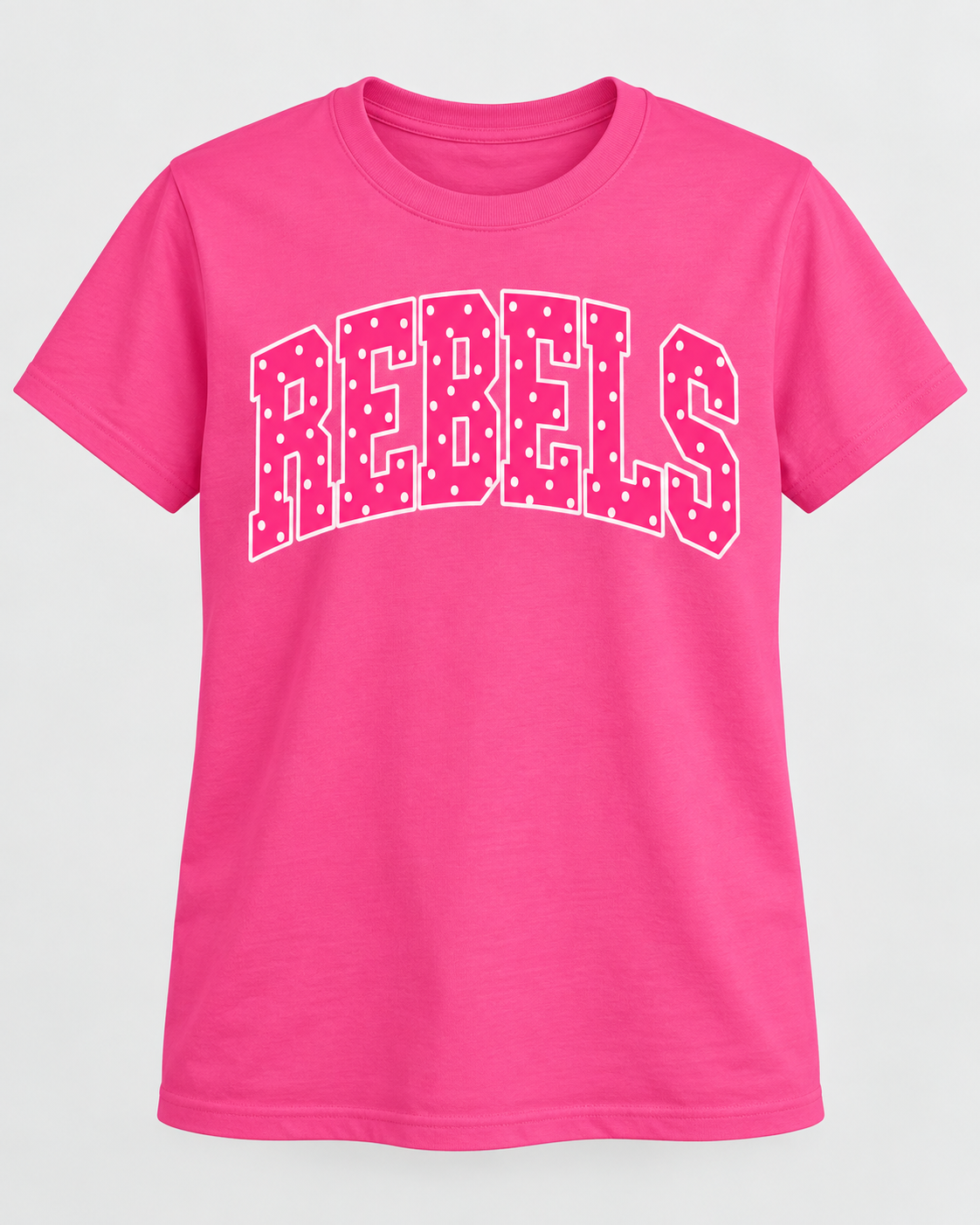 # 4447 Polka Dot Hot Pink Schools