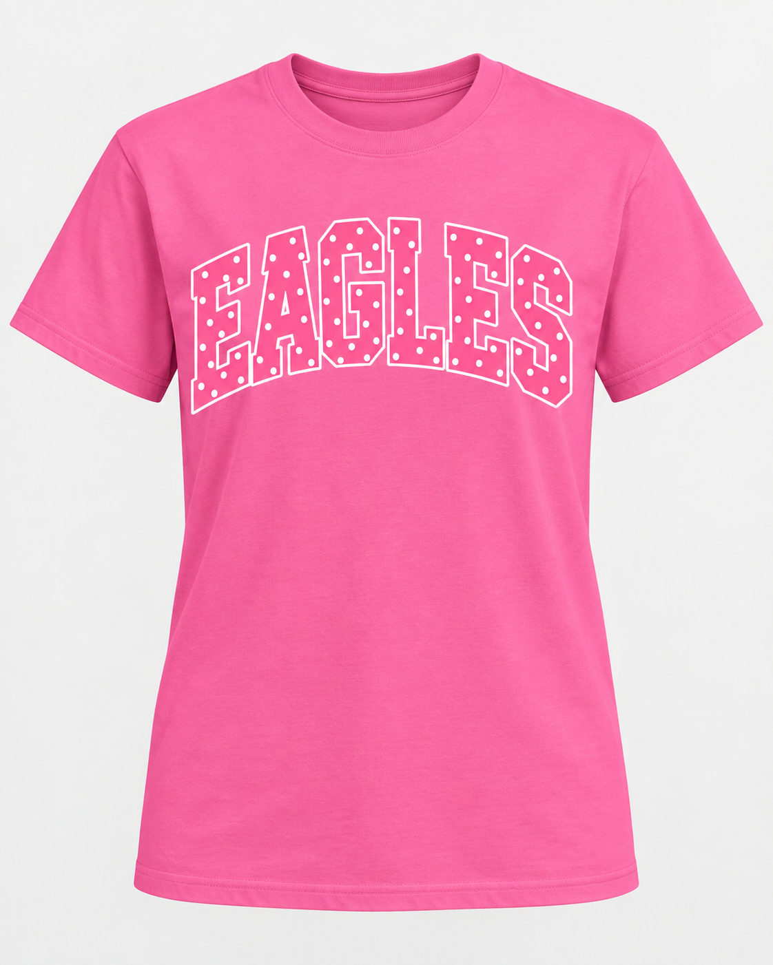 # 4448 Polka Dot Ligh Pink Schools