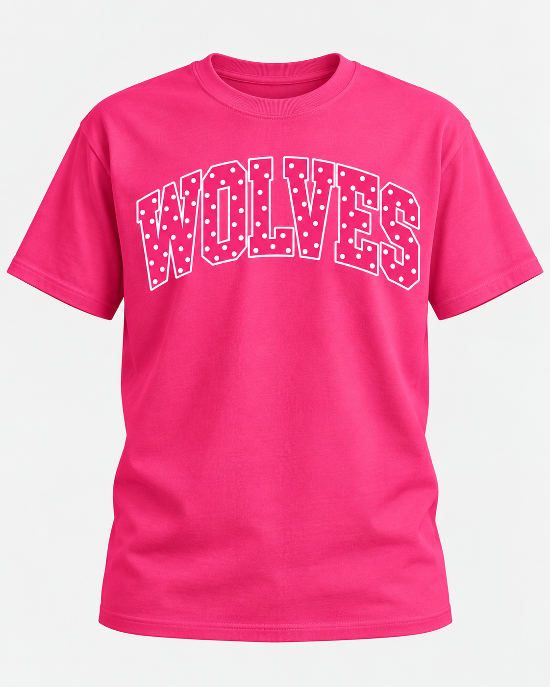 # 4447 Polka Dot Hot Pink Schools