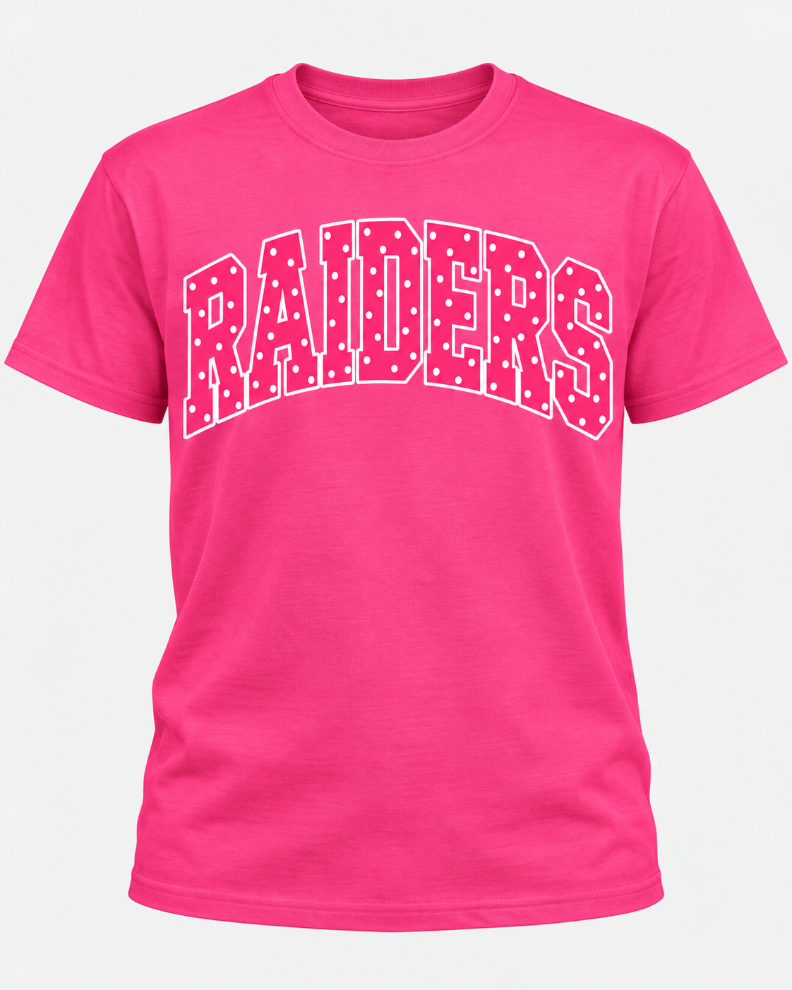 # 4447 Polka Dot Hot Pink Schools